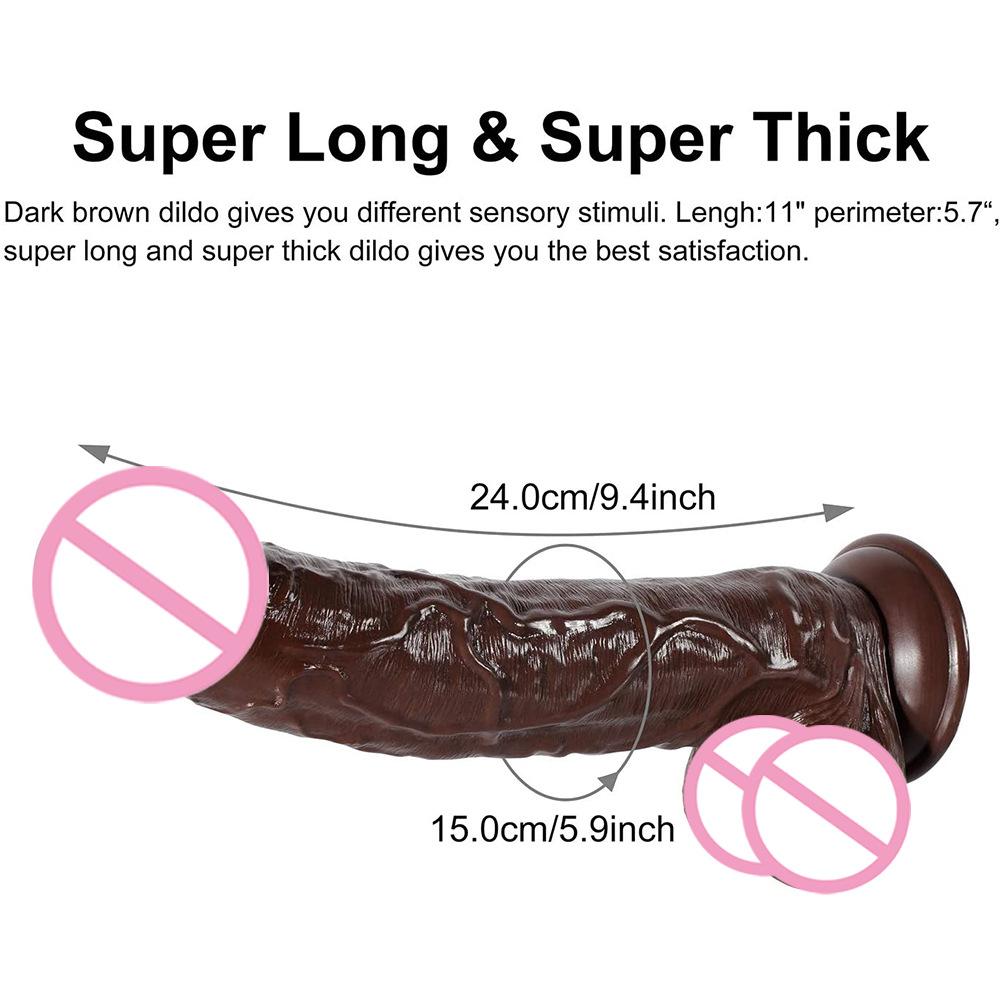 26CM Large Simulation dildo Female Masturbation Fake Penis JJ Adult Products