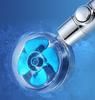 360 Degree Spinning Shower Head Turbo Fan Shower Head Filter Ionic Shower Head