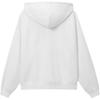 Levis Hooded Zip-Up Long Sleeve Sweatshirt Women Sweatshirt White A9416-0000