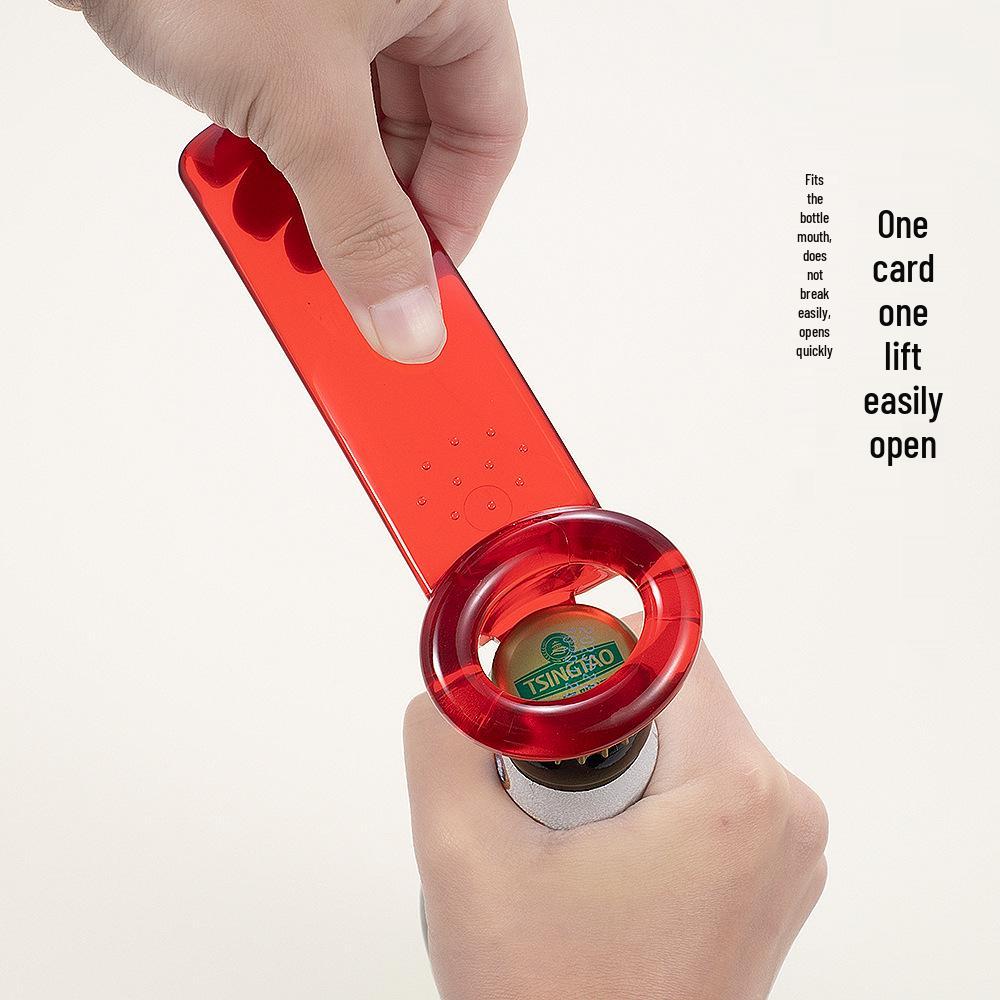 Multifunctional Colored Plastic Bottle and Can Opener