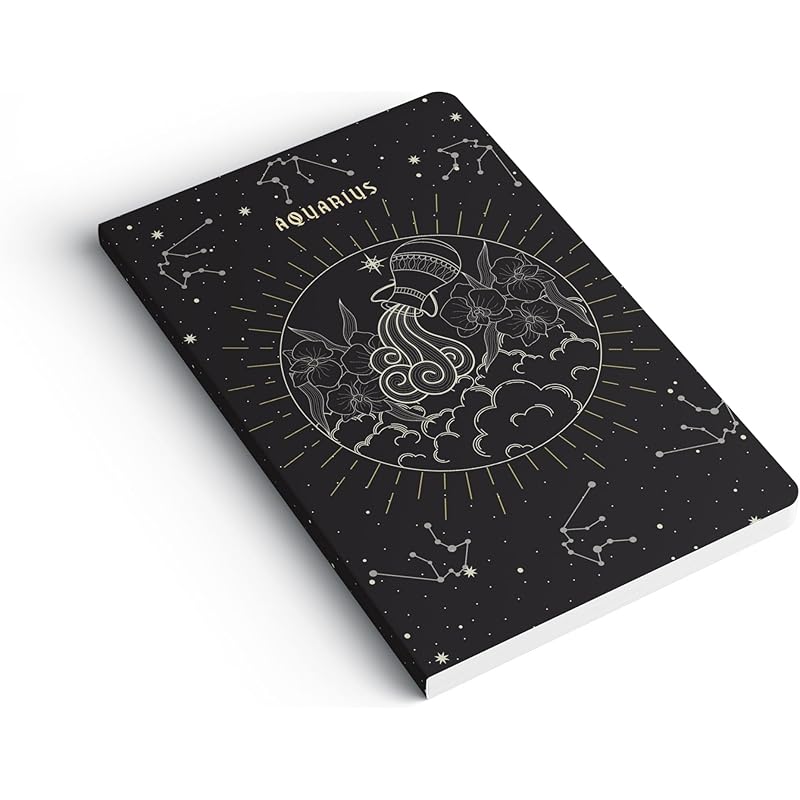 

Factor Notes A5 Notebook: Ruled | 90 Gsm | 160 Pages(Aquarius)