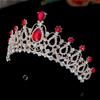 Princess Crown Tiara Children's High End Crystal Headband Girls Headband Little Girl Birthday Crown Baby Hair Accessories