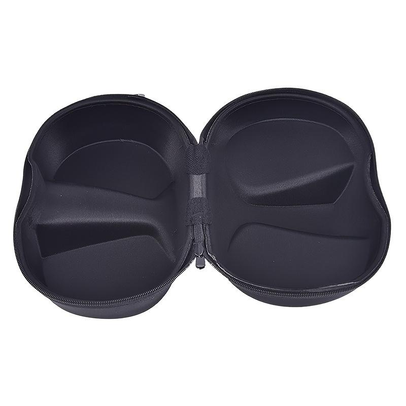 Estojo Simples Preto para Óculos de Mergulho Grande Capacidade Portátil Caixa de Armazenamento para Óculos de Esqui Ciclismo Contêiner Protetor Durável