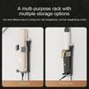 Wall Mount Holder For bathroom Hair Curling Iron Aluminum Organizor Storage Rack Suitable Various Curly Hair Sticks