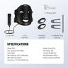 NEEWER Basics LED Face Mask 7 Color Red and Blue LED Light Panel 2000mAh Rechargeable Silicone Beauty Mask for Face and Home Beauty Light, Modes,