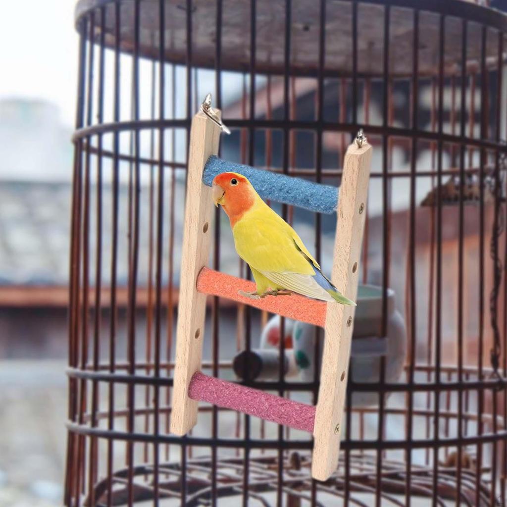 Vogel Klettern Brücke Papagei Leiter Barsch Miniatur Haustier für Kauen Ruhen Lovebirds