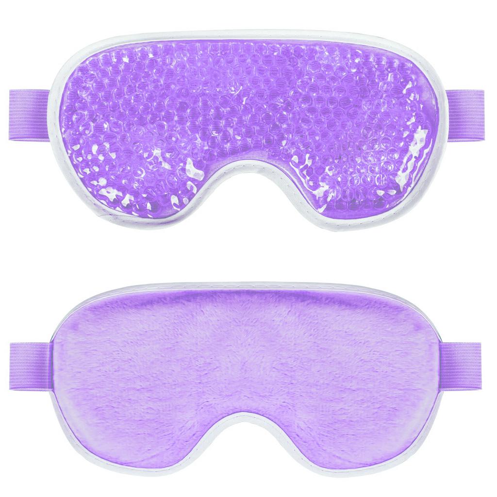 Cooling Eye Mask with Gel Bead Reusable Cold Compress Ice Pack Sleeping Eye Cooling Pads for After Eyelid Surgery Skin Care Tool