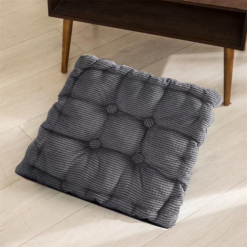 Thicken Square Corncob Tatami Seat Office Chair  Cushion Soft Sofa  for Home Floor Decor Textile Knee Pillow