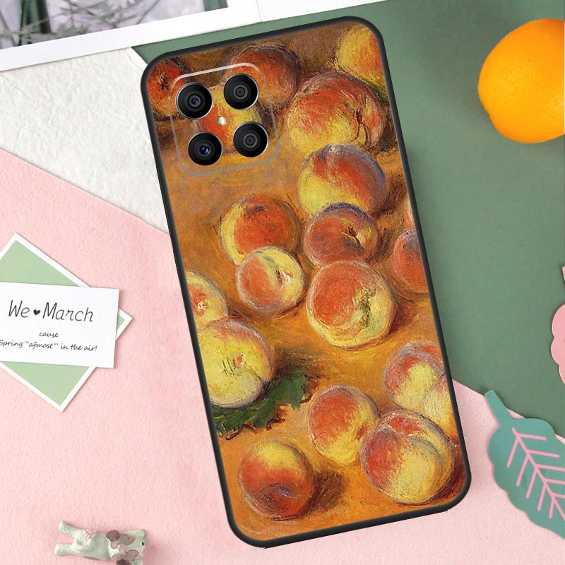 Pink Peaches Aesthetic Case For Honor 200 Lite 50 70 90 X9b X9a X8b X8a X8 X9 X9c Honor Magic 7 Pro 5 6 Lite Cover