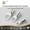 Purple Copper Peep Hole Terminal Lug Connector