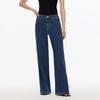 VEROMODA 2025 Autumn High-Waist Straight-Leg Jeans with Back Bow