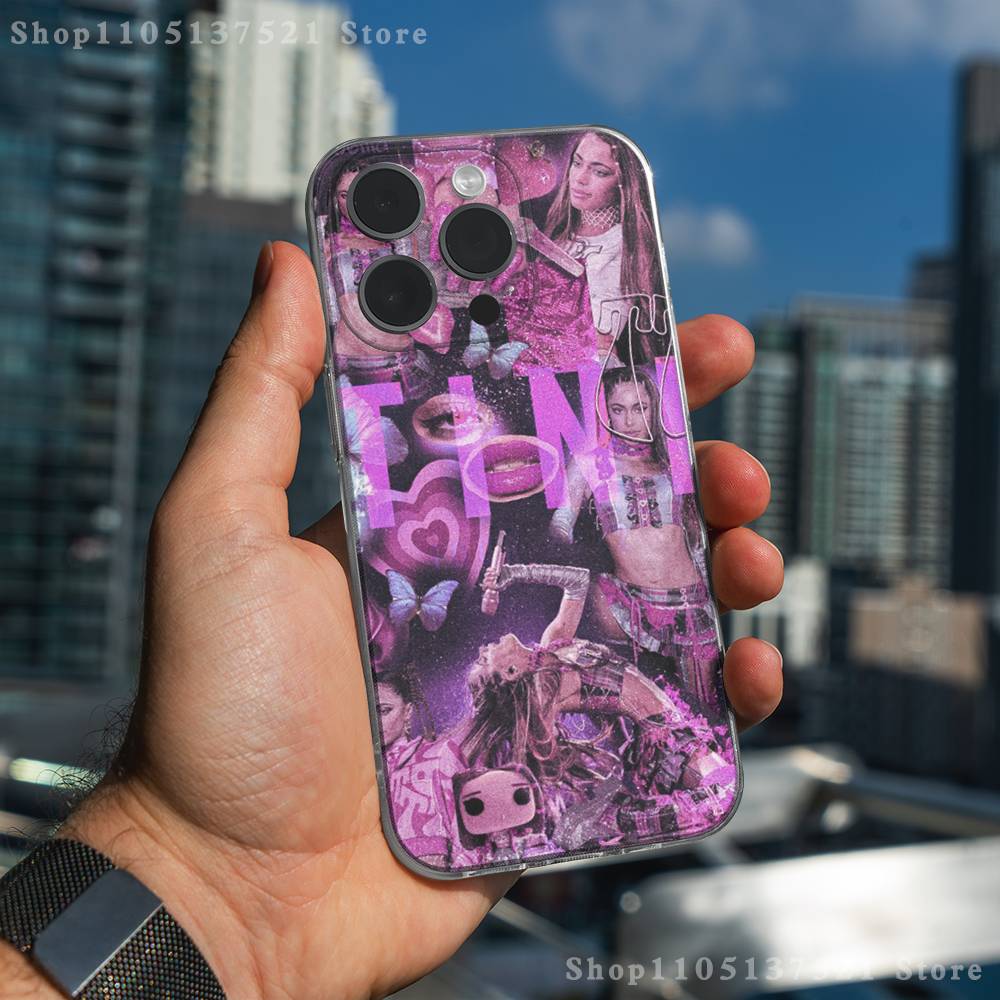 T-Tini S-Stoessel Phone Case For iPhone 17,16,15,14,13,12,11 Pro,Max,Plus,X,XS,XR,SE4,E Mini Transparent Soft Cover