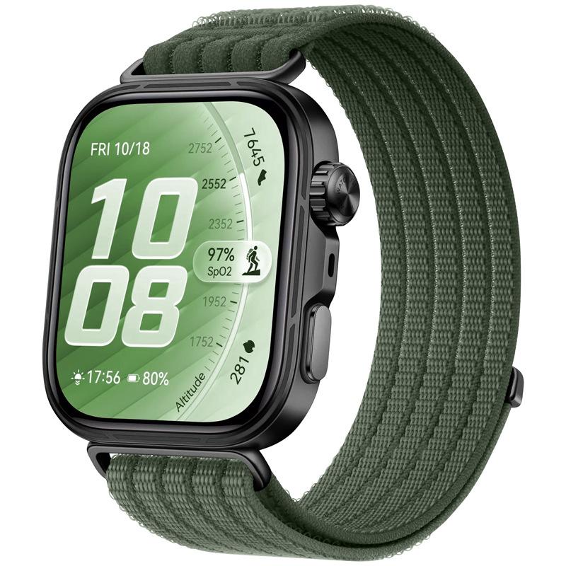 Pulseira de Laço Trançado de Nylon Para Huawei Watch Fit 5/Fit5 Pro Esportiva Confortável Respirável Pulseira de Pulso Para HUAWEI Fit 4Pro 4 3 Pulseira de Tecido