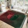 FC Augsburg FC Design Crystal Velvet Carpet Cozy Non?Slip Printed Rug For Bedroom Living Room Entrance
