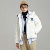MLB Down Jacket Short Unisex White 3ADJB0626-50IVS