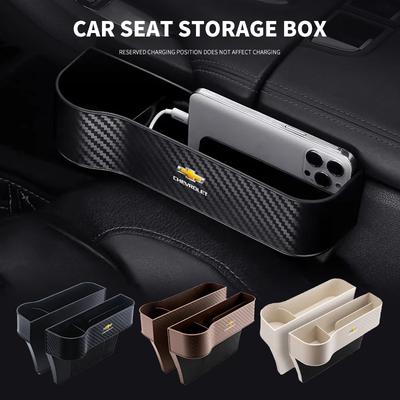 Car Seat Crevice Storage Box Seat Gap Slit Pocket Catcher Organizer For Colorado Cruze Spark Captiva Malibu Aveo