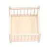1:12 Maßstab Puppenhaus Babybett Holzwiege Babykrippe Miniatur Haus Sammlung Zubehör