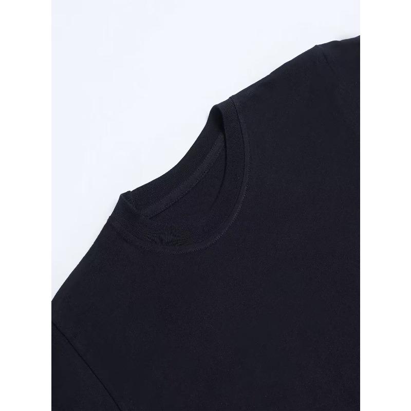 Europäische Größen Education Is Freedom Aufdruck T-Shirt Mode Kurzarm Oberteil für Herren, Rundhalsausschnitt, Perfekt für Freizeitkleidung, Tägliches Verspieltes T-Shirt