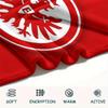 Eintracht Frankfurt Team Logo Flannel Throw Blanket, Soft Warm Sofa Bed Cover, Soccer Fan Home Decor Blanket
