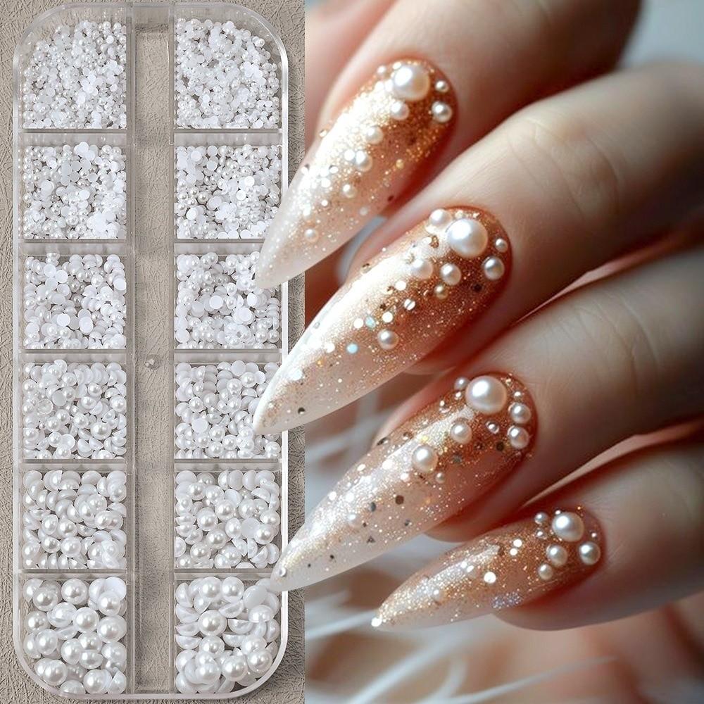 Christmas Red Nail Rhinestone 3D Nail Charms New Nail Art Rhinestones DIY Decoration