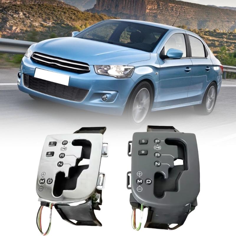 Upgraded Car Gear Shifting Control Button Cover for 307 308 Vehicles Enhancing Grip Design 98003827VD 96775827ZE 9677