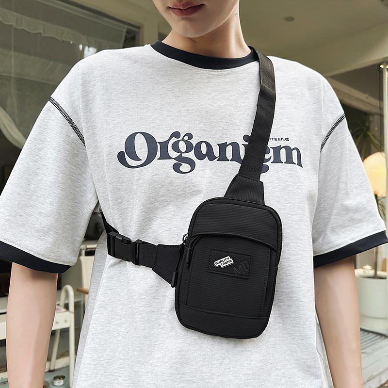 Mobile Phone Bag Men's Crossbody Bag Women's Portable Sports Chest Bag