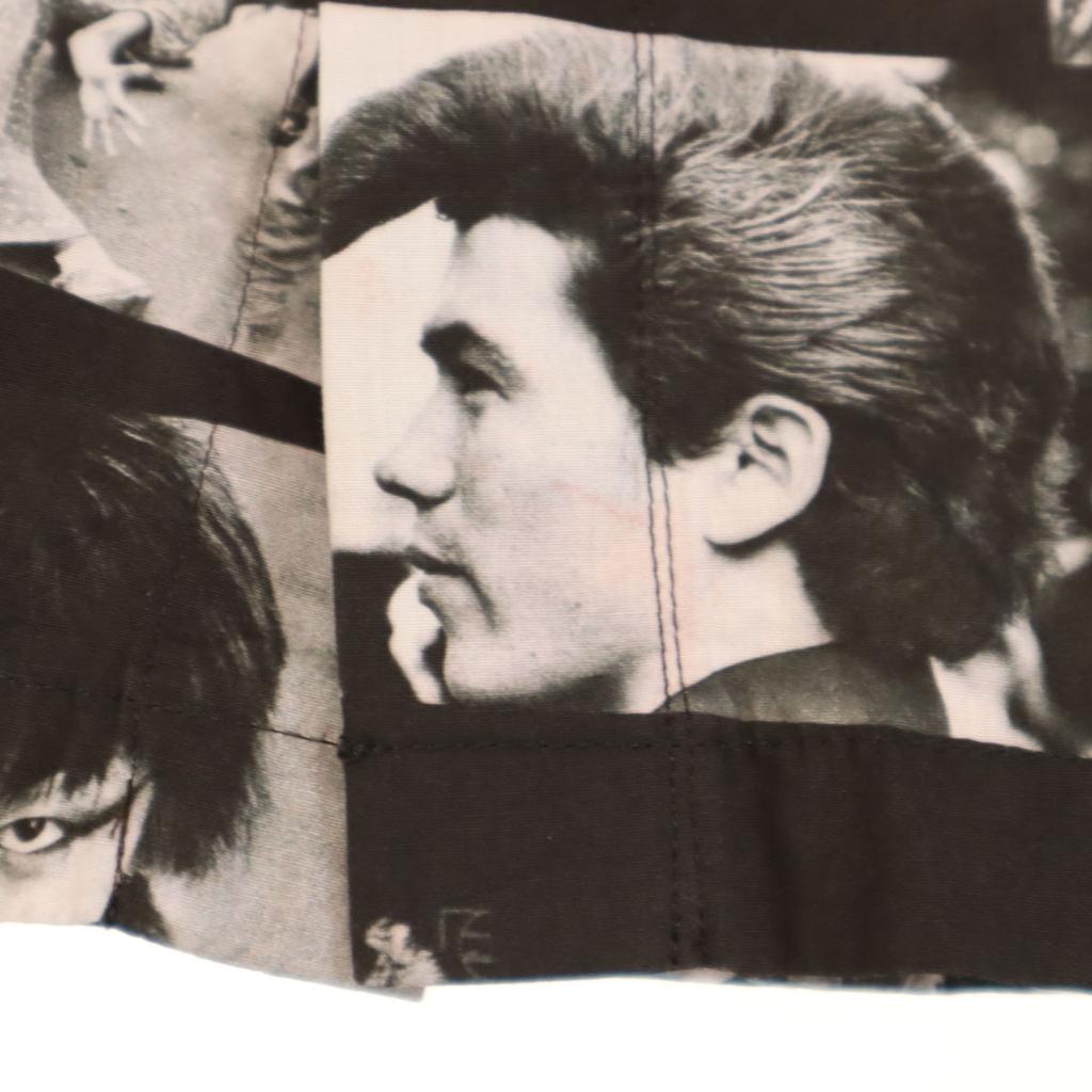 Maison Kitsune Photo Print Long Sleeve Cotton Shirt M Black Series Men's Used