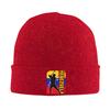 Venezuelan Baseball Player Venezuela Flag Baseball Fans Beanie Hats Street Knit Hat Autumn Outdoor Sport Caps Warm Bonnet Hats