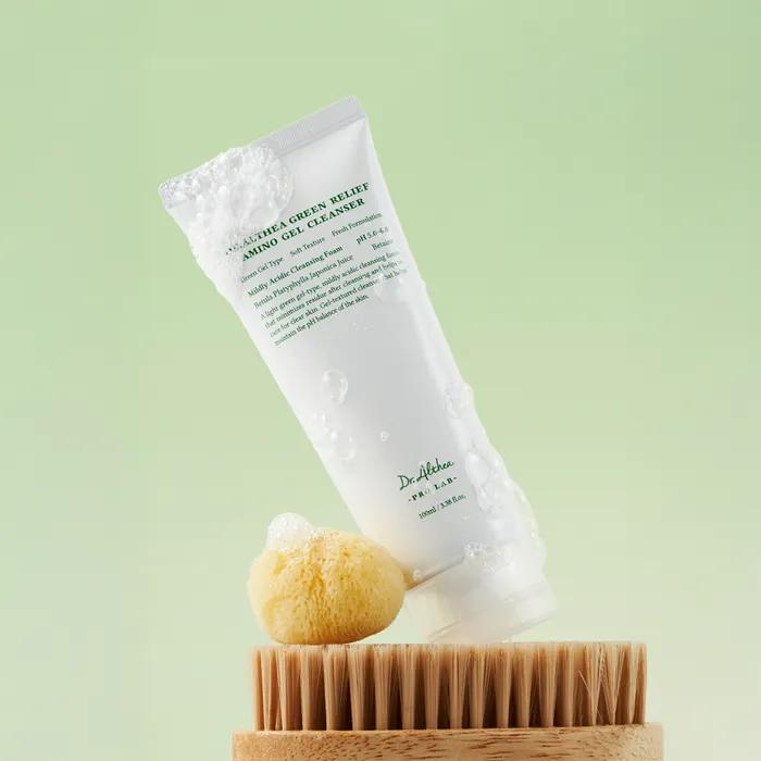Hypoallergenic Green Relief Amino Gel Cleanser 100ml