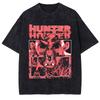 HUNTER×HUNTER GON·FREECSS T-shirt Gothic Y2k Vintage Washed Oversized T Shirt Short Sleeve Cotton Tees Tops Men Women Clothing