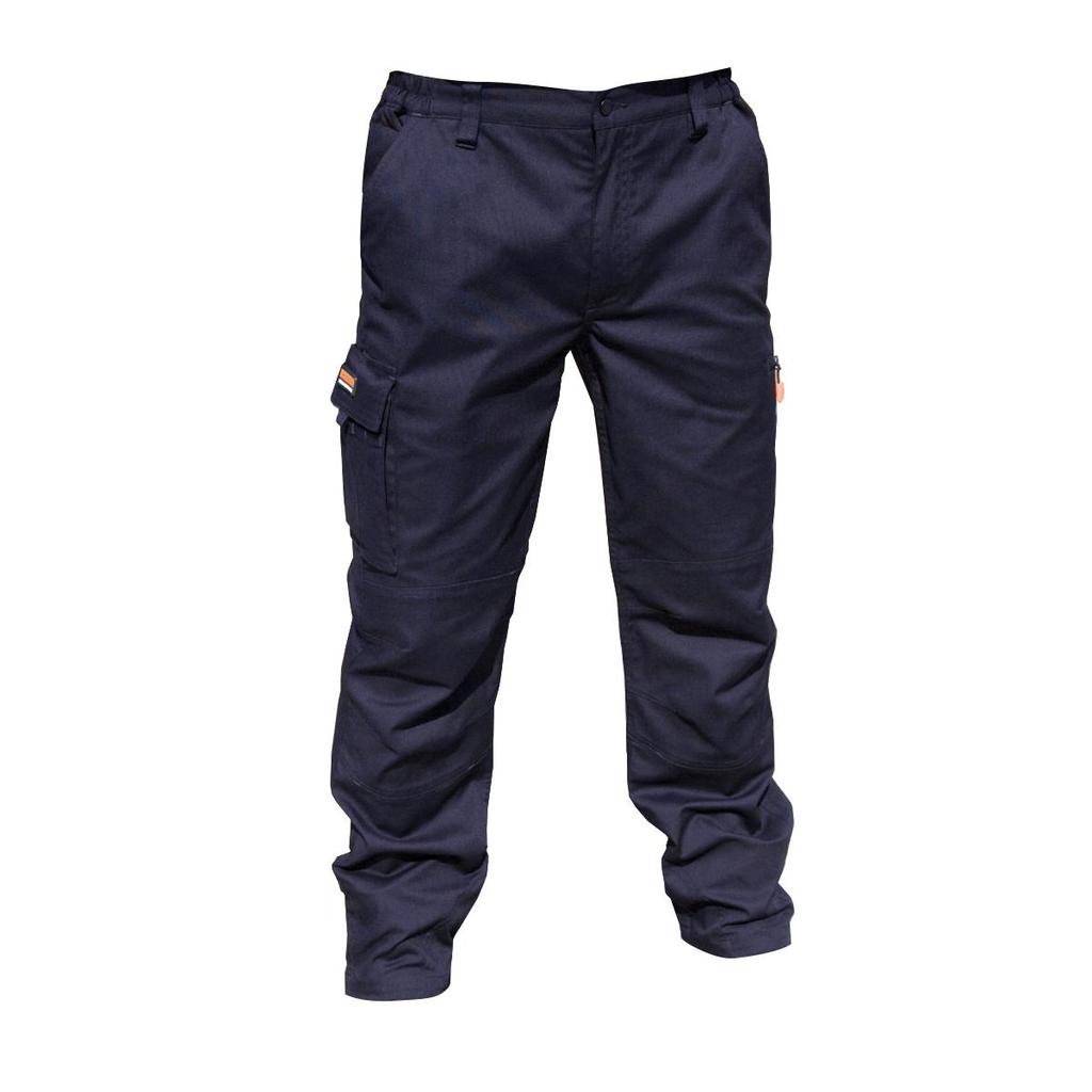 Result Mens Stretch Work Trousers / Pants (34inch Long Length)