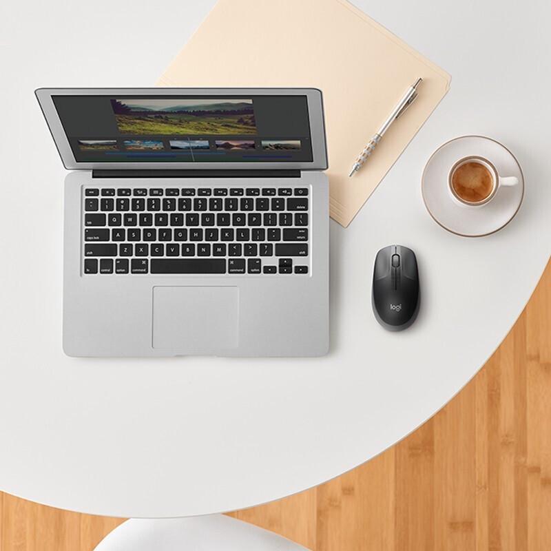 Logitech M190 Full-Size Wireless Mouse