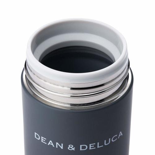 DEAN & DELUCA Charcoal Gray Soup Pot, 300ml, Insulated, Insulated, Soup Jar, Lunch Jar, 7.5cm H x 7.5cm W x 13cm D