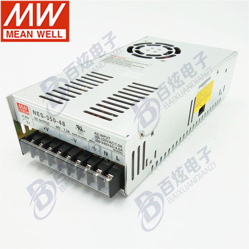 Mingwei NES-350-48 350W 48V 7.3A Switching Power Supply, Compatible with LRS Series