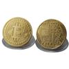 1 stk/10 stk Guldbelagt Bitcoin Mønt Btc Mønt Souvenir Kunst Juledekoration Eller Erhverv