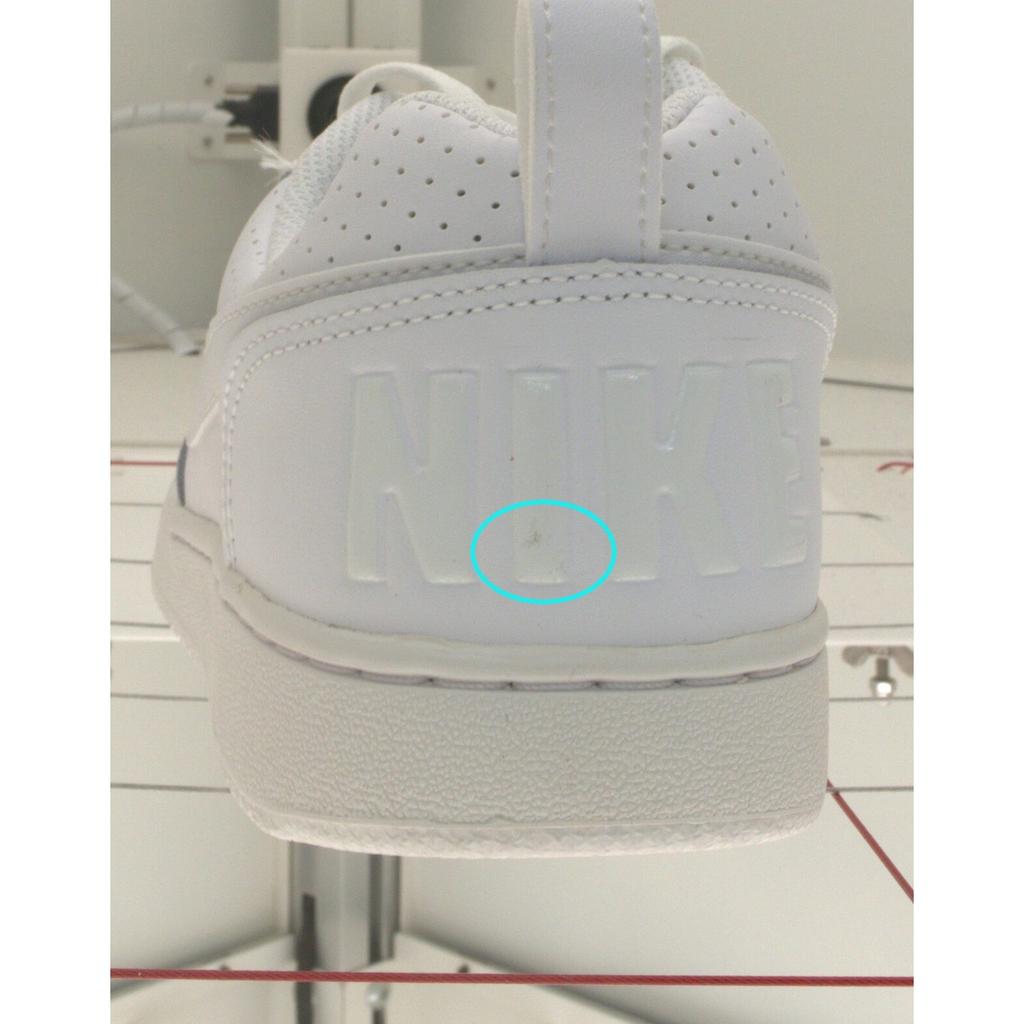 Pre-owned Nike Court Borough Low triple white 838937-111-P26085455373801