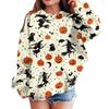Kids' Casual Halloween Print Pullover Hoodie Sweatshirt for Everyday Wear