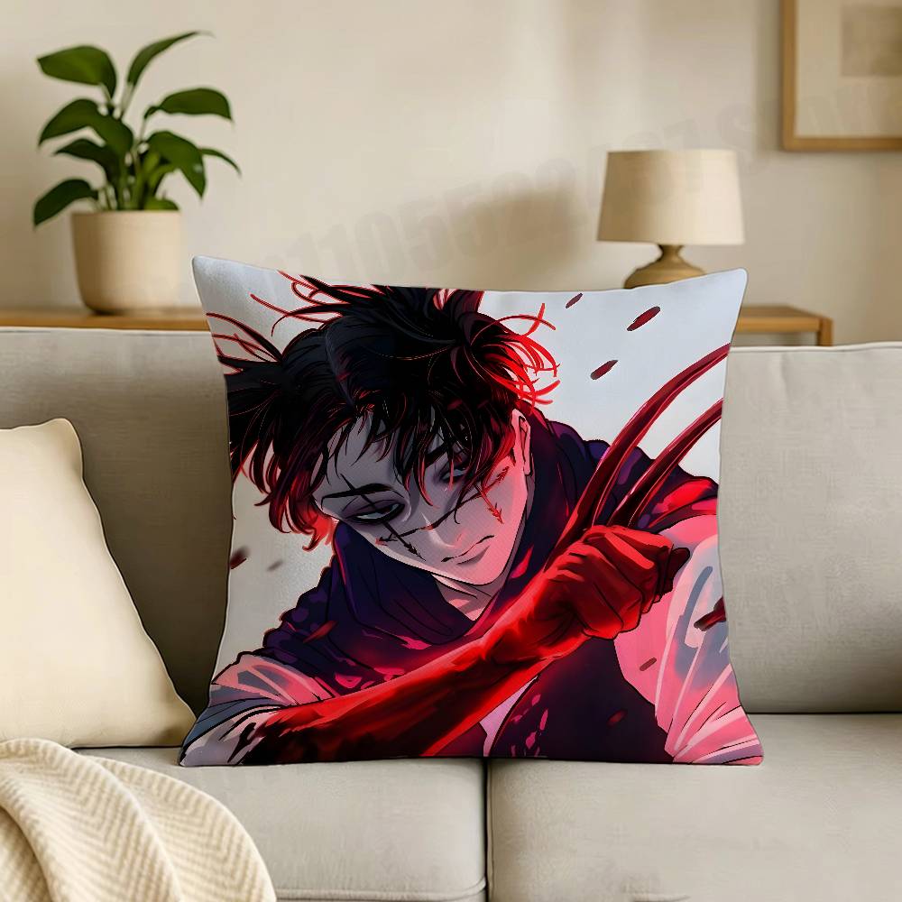 Choso Anime JJujutsu KKaisen Print Throw Pillow Cover Square Cushion Case for Living Room Bedroom Decor