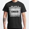 They Live Brainwashed Horror Cool Graphic Gift Sheeple Orwellian shirt Novelty Cotton Short Sleeve T Shirts Unique Clothes