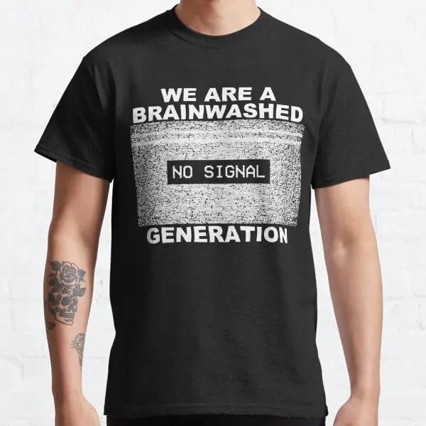 They Live Brainwashed Horror Cool Graphic Gift Sheeple Orwellian shirt Novelty Cotton Short Sleeve T Shirts Unique Clothes