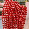Natural Crystal Round Double Turtle Faceted Beads, 8mm & 10mm, Semi-finished DIY Jewelry