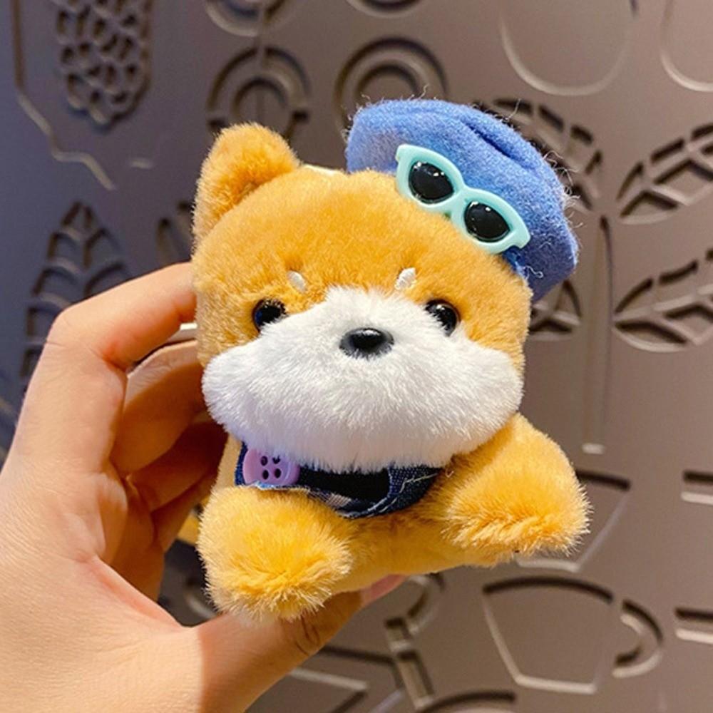 Cartoon Dog Doll Pendant Stuffed Dog Plush Pendant Dog Plush Toy Keychain Home Decor