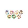 Noragami 01 [Offizielle Illustration] Holografisches Abzeichen [65 mm] Komplettes Set mit 7 Boxen