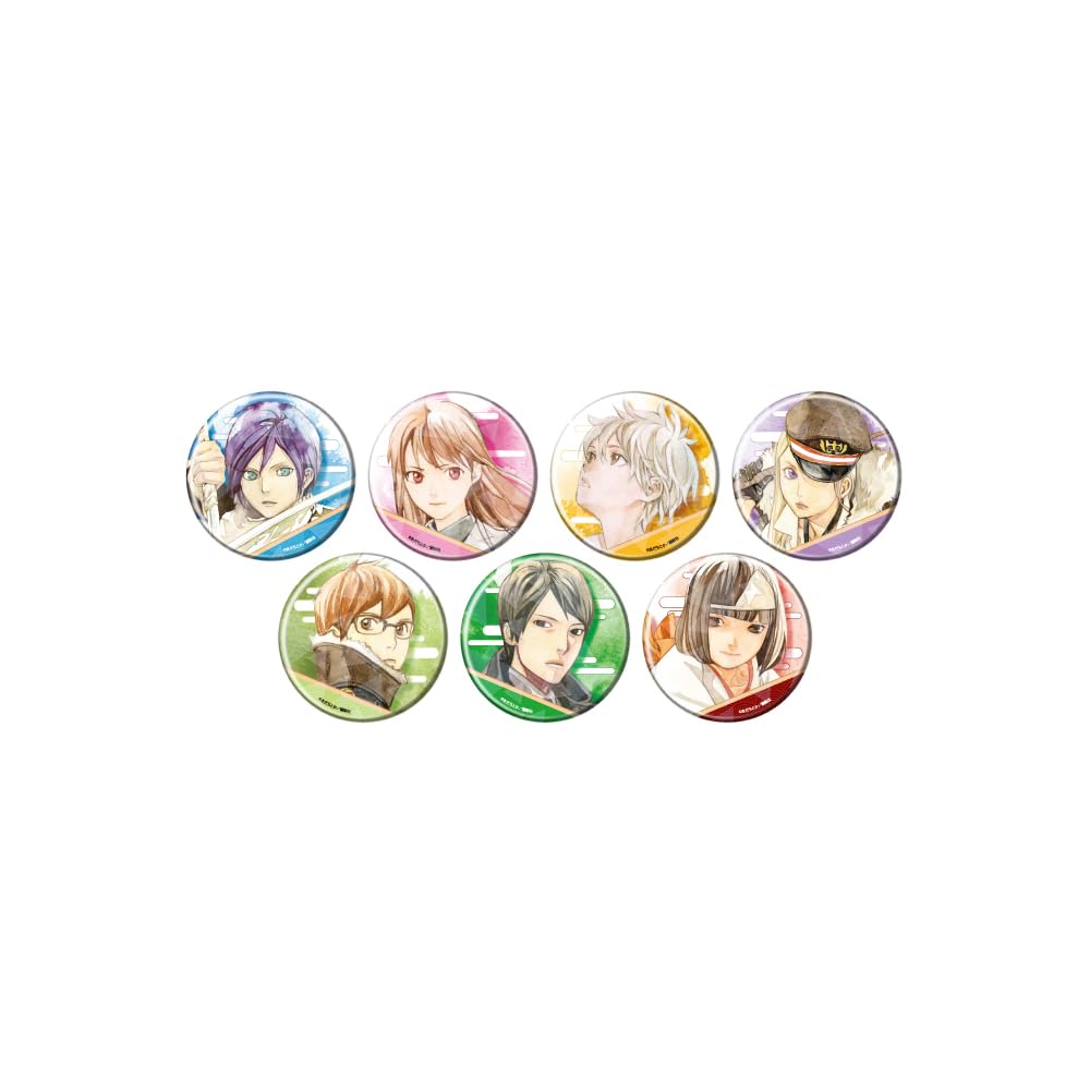 Noragami 01 [Официальная иллюстрация] Голографический значок [65 мм] Полный набор из 7 коробок