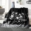 1Pc Group Fashion Poses Blanket Soft Throw Blanket For Home Bedroom Bed Sofa Travel Office Solid Christmas Blanket