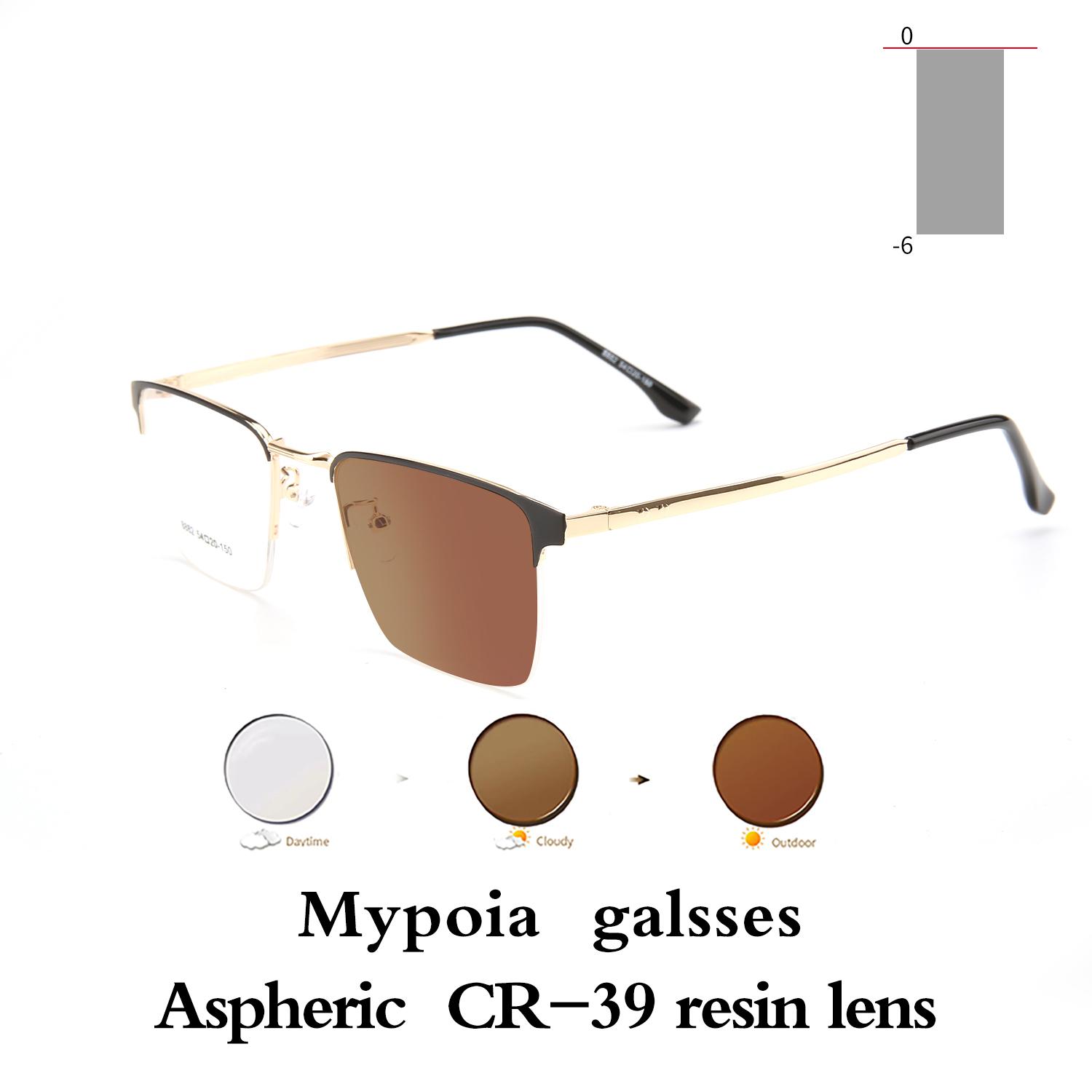 

Color Changing Light Eye Glasses Men Women Myopia Glasses Pre-made Glasses Students Myopia Sight Eyewear 0 -05 -1 -125 -15 -175 Myopia-2.25