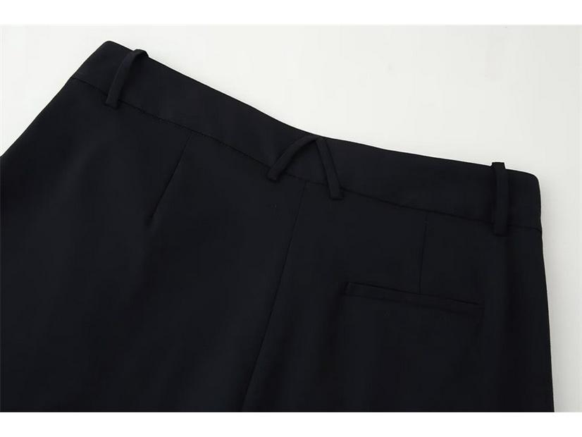 Women's Spring/Autumn Loose Casual Pleated Trousers (2025 Collection)