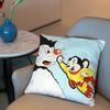 The Mighty Mouse Playhouse Cushion Cover 2-in-1 Reversible Plush Pillow Cover | Car/Sofa/Bed | Perfect Gift