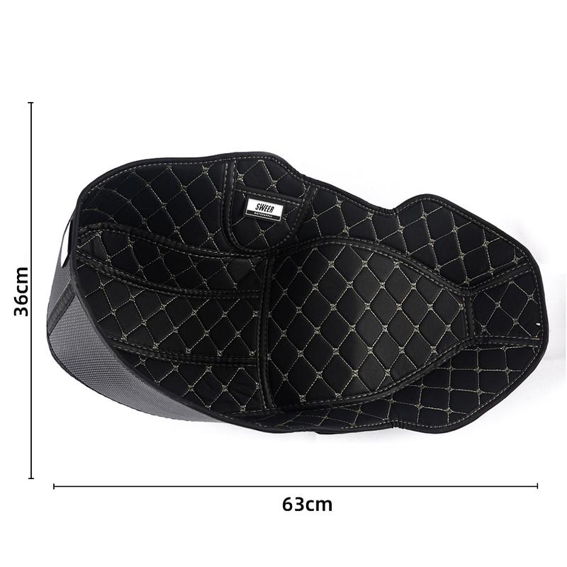 For Honda ADV150 Motorcycle Seat Cushion Lining Waterproof PU Cushion Storage Cushion for Seat Bucket Modification Accessories