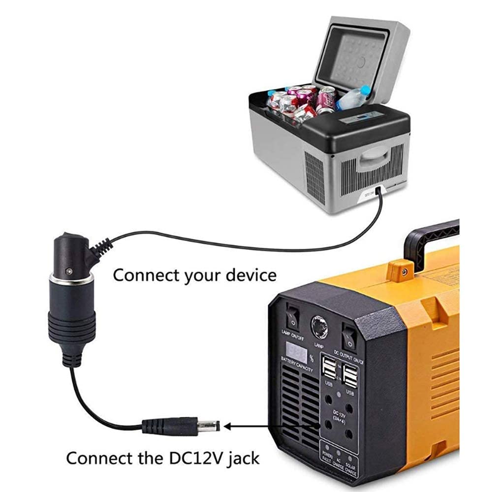 Cigarette Lighter Cable for Inverter, Car , Connection, Cigarette Lighter Socket Cable, Direct Connection